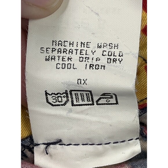 Ruff Hewn Geometric Print Cotton Button Wrap Skirt Set Buffalo Nickel  Sz 8/M - Picture 11 of 16